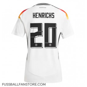 Deutschland Benjamin Henrichs #20 Replik Heimtrikot Damen EM 2024 Kurzarm